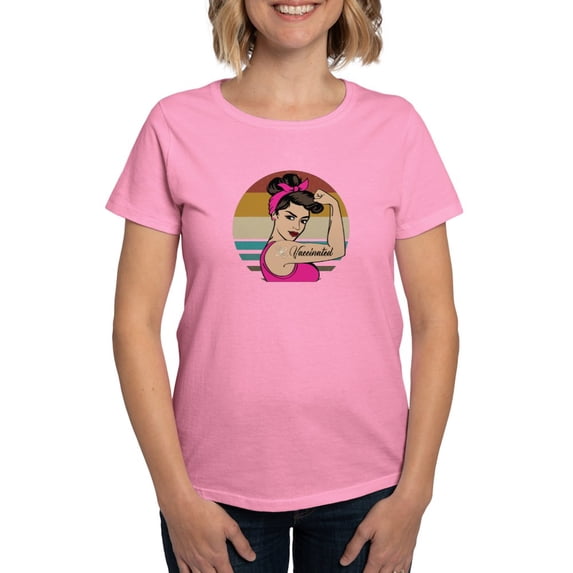 CafePress - I'Ve Been Vaccinated Women's Value T Shirt - Women's Traditional Fit Dark T-Shirt