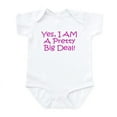 thumbnail image 1 of CafePress - I AM A BIG DEAL Infant Bodysuit - Baby Light Bodysuit, Size Newborn - 24 Months, 1 of 4