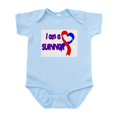 thumbnail image 1 of CafePress - I AM A CHD SURVIVOR Infant Bodysuit - Baby Light Bodysuit, Size Newborn - 24 Months, 1 of 4