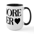 thumbnail image 1 of CafePress - I Adore Her - 15 oz Ceramic Large White Novelty Mug, 1 of 4
