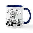 thumbnail image 1 of CafePress - I Always Catch Something - 11 oz Ceramic Mug - Novelty Coffee Tea Cup, 1 of 4