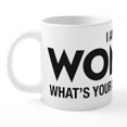 thumbnail image 1 of CafePress - I Am A Woman - 20 Oz White Ceramic Mega Mug, 1 of 5