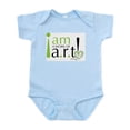 thumbnail image 1 of CafePress - I Am A Work Of A.R.T! - Baby Light Bodysuit, Size Newborn - 24 Months, 1 of 4