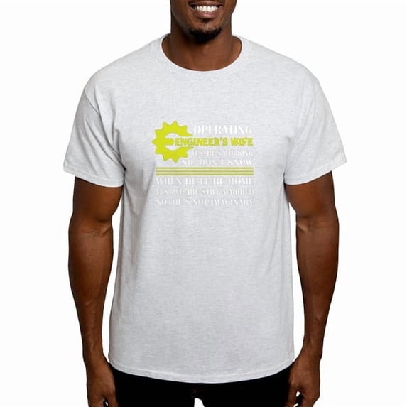CafePress - I Am An Operating Engineer’S Wife T Shirt T Shirt - Men's Classic Cotton T-Shirts