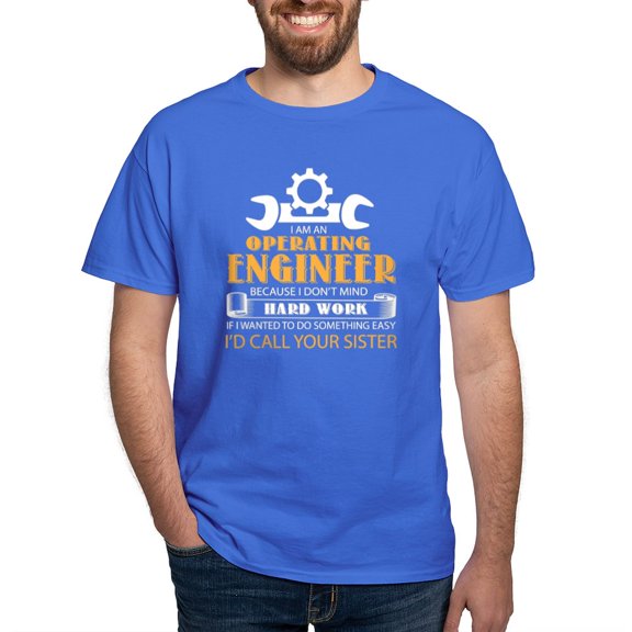 CafePress - I Am An Operating Engineer T Shirt T Shirt - Men's Classic Graphic Cotton T-Shirt