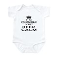 thumbnail image 1 of CafePress - I Am Colombian I Can Not Keep Calm Infant Bodysuit - Baby Light Bodysuit, Size Newborn - 24 Months, 1 of 4