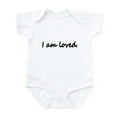 thumbnail image 1 of CafePress - I Am Loved Body Suit - Baby Light Bodysuit, Size Newborn - 24 Months, 1 of 4
