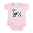 thumbnail image 1 of CafePress - I Am Loved Romans 5:8 Infant Bodysuit - Baby Light Bodysuit, Size Newborn - 24 Months, 1 of 4