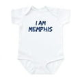 thumbnail image 1 of CafePress - I Am Memphis Infant Bodysuit - Baby Light Bodysuit, Size Newborn - 24 Months, 1 of 4