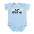 thumbnail image 1 of CafePress - I Am Memphis Infant Bodysuit - Baby Light Bodysuit, Size Newborn - 24 Months, 1 of 4