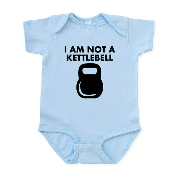 CafePress - I Am Not A Kettlebell Body Suit - Baby Light Bodysuit, Size Newborn - 24 Months