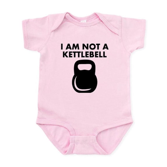 CafePress - I Am Not A Kettlebell Body Suit - Baby Light Bodysuit, Size Newborn - 24 Months