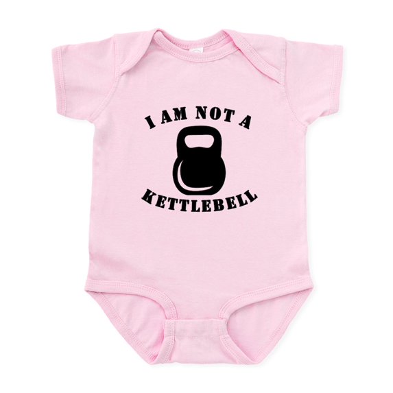 CafePress - I Am Not A Kettlebell Body Suit - Baby Light Bodysuit, Size Newborn - 24 Months