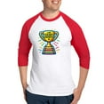 thumbnail image 1 of CafePress - I Am Teachers Favorite T Shirt - Cotton Baseball Jersey, 3/4 Raglan Sleeve Shirt, 1 of 4
