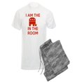 thumbnail image 1 of CafePress - I Am The Elephant In The Room - Men's Light Pajamas, 1 of 1