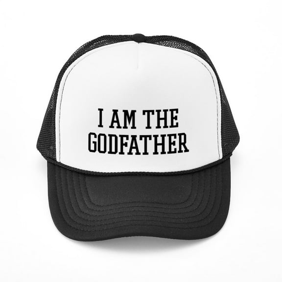 CafePress - I Am The Godfather - Adjustable Unisex Printed Trucker Hat with Mesh Back