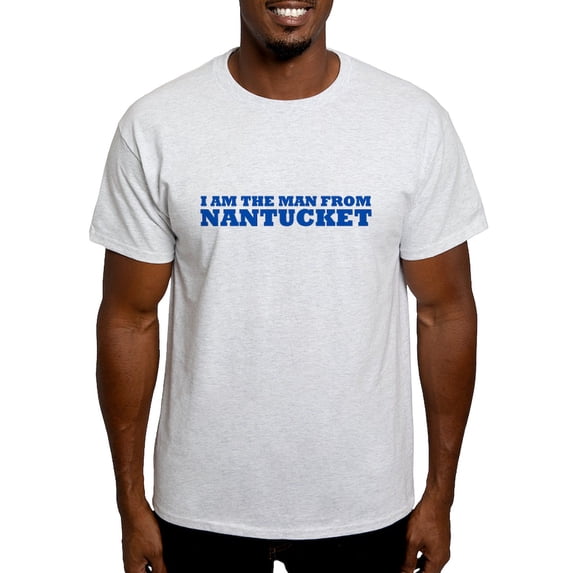 CafePress - I Am The Man From Nantucket Light T Shirt - Men's Classic Graphic T-Shirt