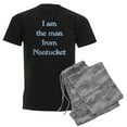 thumbnail image 1 of CafePress - I Am The Man From Nantucket Men's Dark Pajamas - Men's Dark Loose Fit Cotton Pajama Set, 1 of 7
