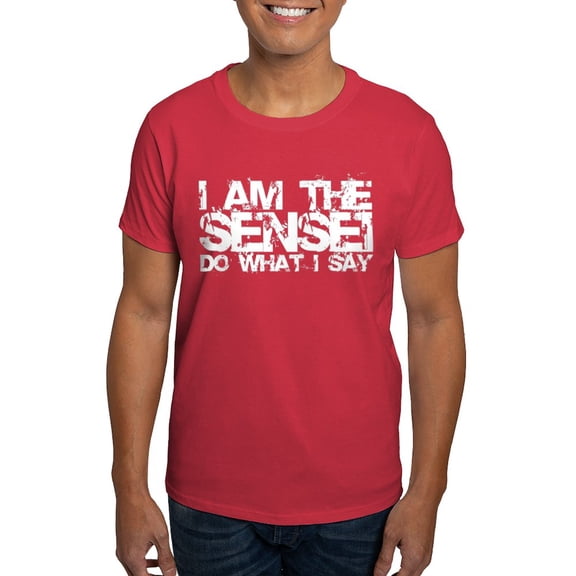 CafePress - I Am The Sensei Dark T Shirt - Men's Classic Graphic Cotton T-Shirt