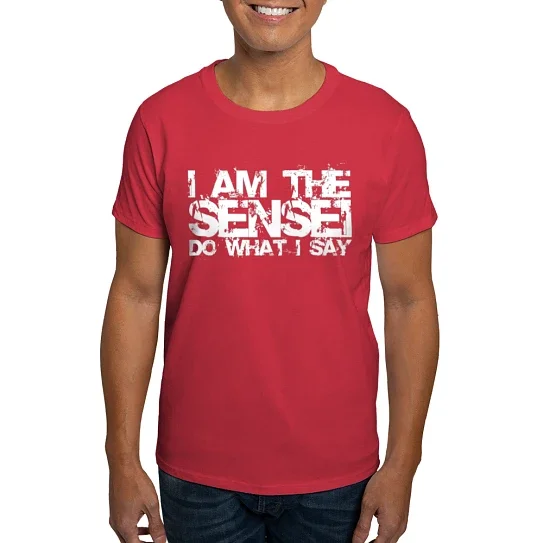 CafePress - I Am The Sensei Dark T Shirt - Men's Classic Cotton T-Shirts