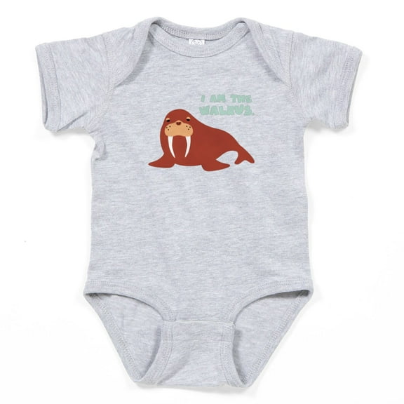 CafePress - I Am The Walrus - Cute Infant Bodysuit Baby Romper - Size Newborn - 24 Months