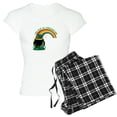 thumbnail image 1 of CafePress - I BELIEVE IN LEPRECHAUNS Pajamas - Women's Short Sleeve Print T-Shirt and Pants Light Cotton Pajama Set, 1 of 7