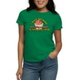thumbnail image 1 of CafePress - I Bake Because Punching Pe Women's Classic T Shirt - Women's Traditional Fit Dark T-Shirt, 1 of 4