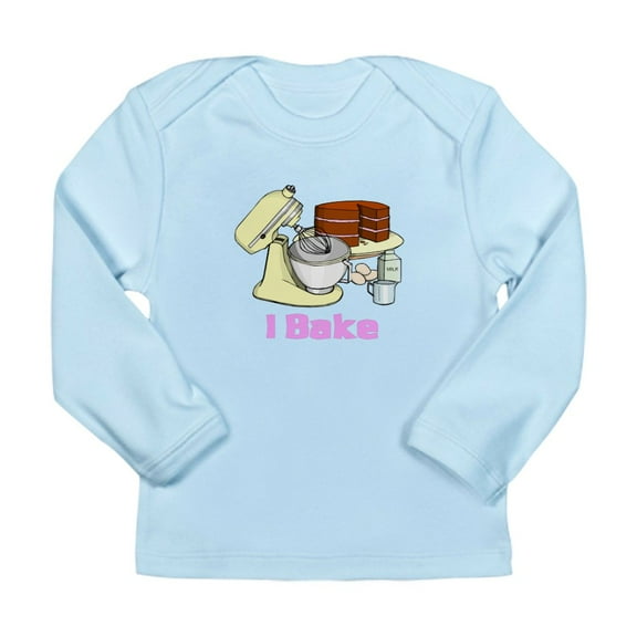 CafePress - I Bake Long Sleeve Infant T Shirt - Long Sleeve Infant T-Shirt