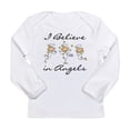 thumbnail image 1 of CafePress - I Believe In Angels Long Sleeve Infant T Shirt - Long Sleeve Infant T-Shirt, 1 of 2