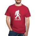 thumbnail image 1 of CafePress - I Believe In Bigfoot T Shirt - Men's Classic Graphic Cotton T-Shirt, 1 of 4