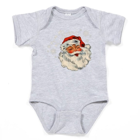 CafePress - I Believe In Santa - Cute Infant Bodysuit Baby Romper - Size Newborn - 24 Months