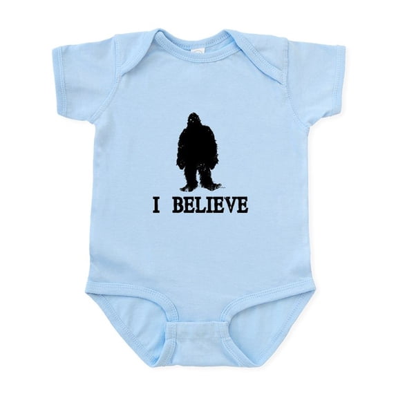 CafePress - I Believe Infant Bodysuit - Baby Light Bodysuit, Size Newborn - 24 Months
