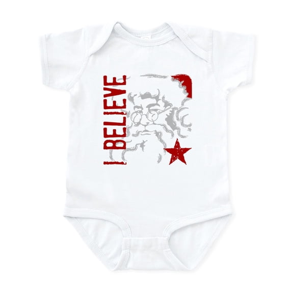 CafePress - I Believe Infant Bodysuit - Baby Light Bodysuit, Size Newborn - 24 Months