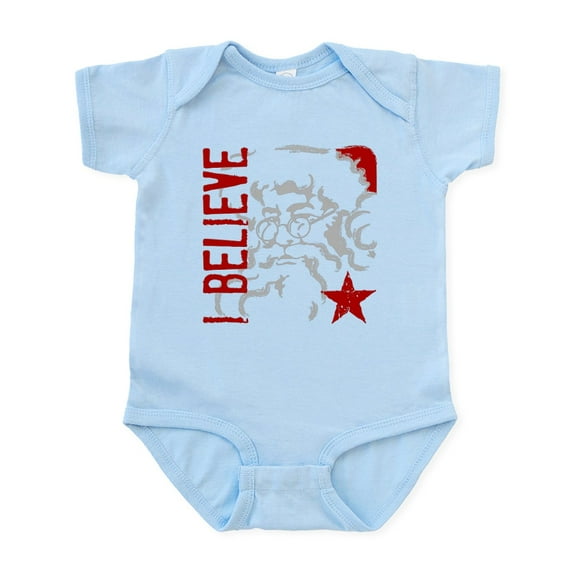 CafePress - I Believe Infant Bodysuit - Baby Light Bodysuit, Size Newborn - 24 Months