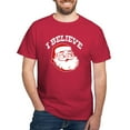 thumbnail image 1 of CafePress - I Believe Santa Dark T Shirt - Men's Classic Graphic Cotton T-Shirt, 1 of 4