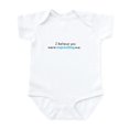 thumbnail image 1 of CafePress - I Believe You Were Expecting Me Body Suit - Baby Light Bodysuit, Size Newborn - 24 Months, 1 of 4
