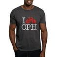 thumbnail image 1 of CafePress - I Bike Copenhagen Multi Colored T Shirt - Men's Classic Graphic Cotton T-Shirt, 1 of 4