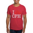 thumbnail image 1 of CafePress - I Bike Copenhagen Multi Colored T Shirt - Men's Classic Graphic Cotton T-Shirt, 1 of 4