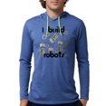 thumbnail image 1 of CafePress - I Build Robots Long Sleeve T Shirt - Mens Hooded Shirt, 1 of 1