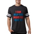 thumbnail image 1 of CafePress - I CAN HELP YOU REGISTER TO VOTE VOLUNTEER VOTER T - Mens Football Shirt, 1 of 4
