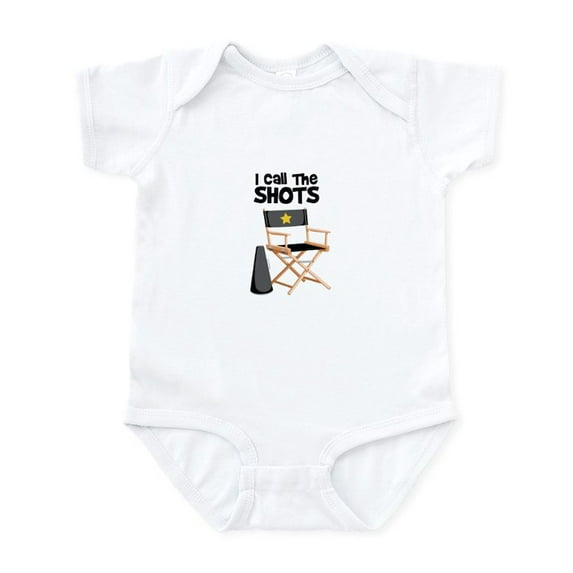 CafePress - I Call The Shots Body Suit - Baby Light Bodysuit, Size Newborn - 24 Months