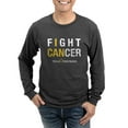 thumbnail image 1 of CafePress - I Can Fight Cancer Dark Long Sleeve T Shirt - Long Sleeve Dark T-Shirt, 1 of 4