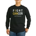 thumbnail image 1 of CafePress - I Can Fight Cancer Long Sleeve Dark T Shirt - Long Sleeve Dark T-Shirt, 1 of 4
