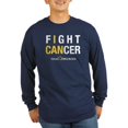 thumbnail image 1 of CafePress - I Can Fight Cancer Long Sleeve Dark T Shirt - Long Sleeve Dark T-Shirt, 1 of 4