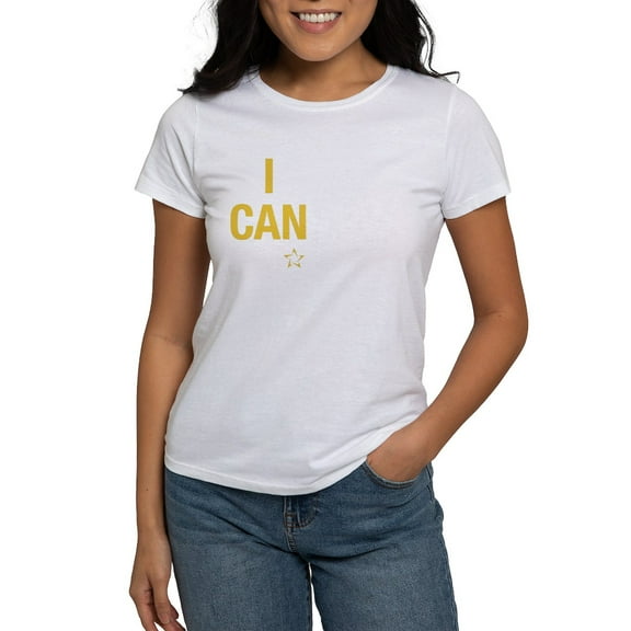 CafePress - I Can Fight Cancer Women's Dark T Shirt - Women's Classic T-Shirt