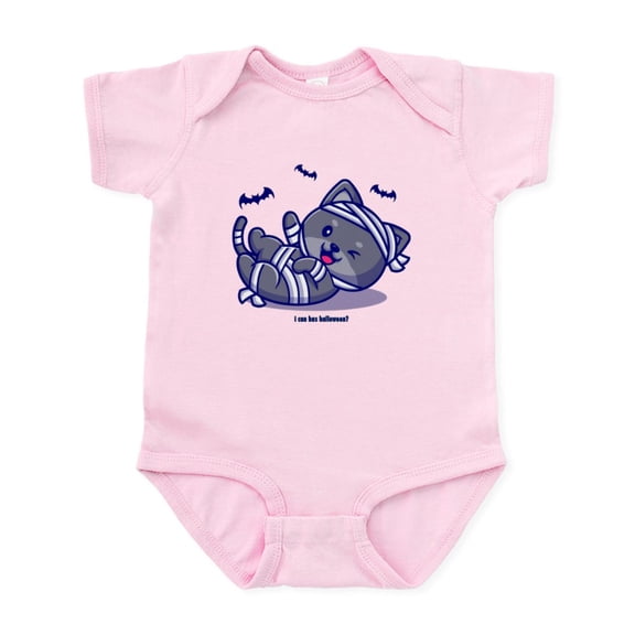 CafePress - I Can Has Halloween? Body Suit - Baby Light Bodysuit, Size Newborn - 24 Months