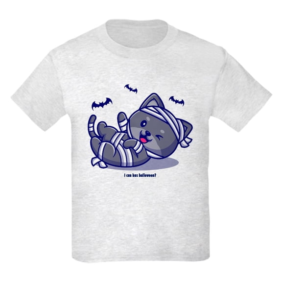 CafePress - I Can Has Halloween? Kids T Shirt - Light Classic Kids Graphic, Short Sleeve T-Shirt, Sizes XS-XL
