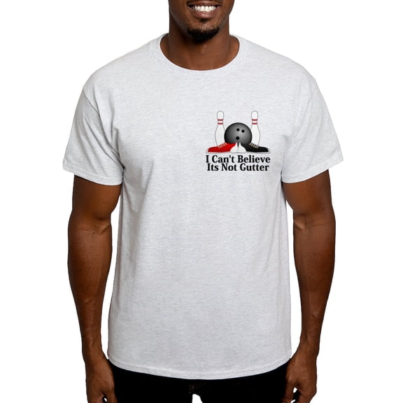 CafePress - I Can't Believe Its Not Gutter Logo 15 Light T Shi - Men's Classic Graphic T-Shirt