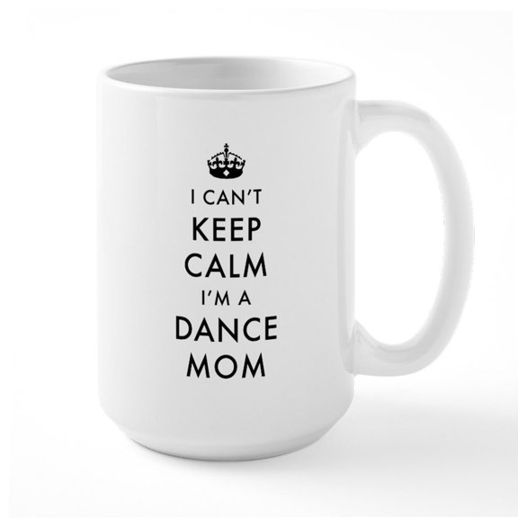 CafePress - I Can't Keep Calm I'm A D - 15 oz Ceramic Large White Novelty Mug
