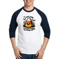 thumbnail image 1 of CafePress - I Can't Make Everyone Happy I'm Candy Corn - Cotton Baseball Jersey, 3/4 Raglan Sleeve Shirt, 1 of 4